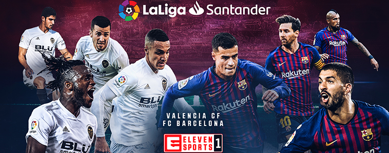 Valencia FC Barcelona La Liga Santander Eleven Sports