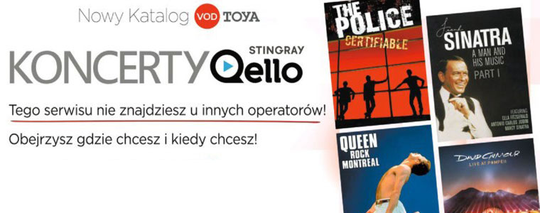 Koncerty Stingray Qello Toya