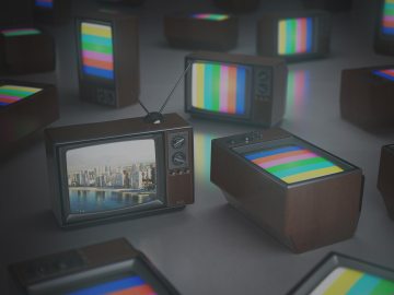 Telewizja test plansza kontrolna nowe kanały