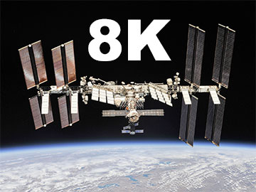 ISS Międzynarodowa Stacja Kosmiczna 8K