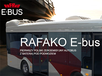 Rafako zaprezentowała prototyp elektrycznego autobusu [wideo]