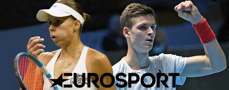 Magda Linette Hubert Hurkacz Eurosport Australian Open