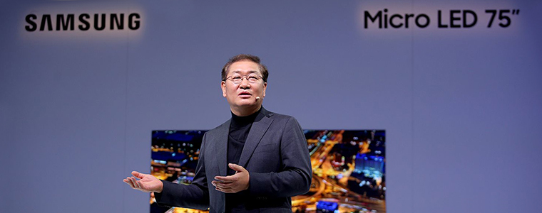 Samsung MicroLED 75 CES 2019