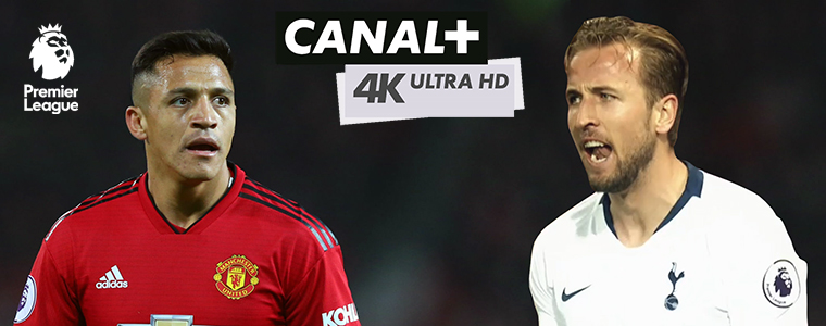 Premier League Manchester United Tottenham Hotspur Canal+ 4K Ultra HD
