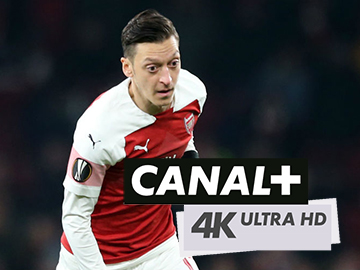 Arsenal Canal+ 4K ultra HD Premier League