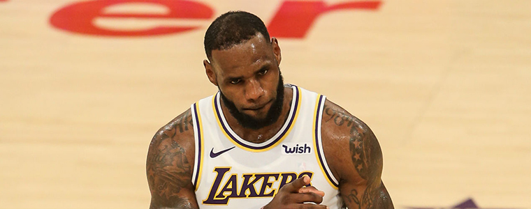 LeBron James Los Angeles Lakers NBA Canal+ Sport