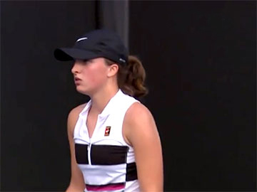 WTA Budapeszt: Iga Świątek - Alison Van Uytvanck 