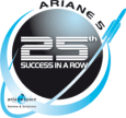 Ariane 5 25 Udanych Startow Logo