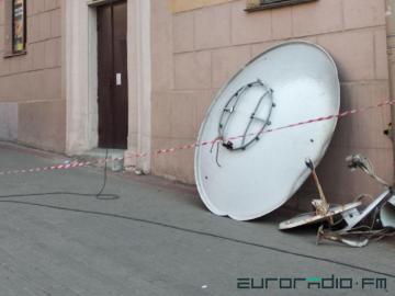 demontaż anten satelitarnych w Mińsku