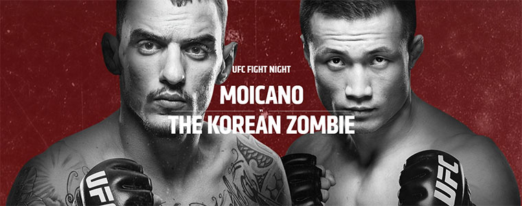 Gala UFC w Greenville: Moicano - Korean Zombie