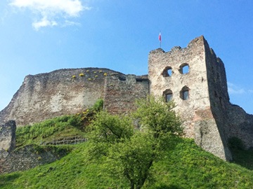 Zamek w Czorsztynie Czorsztyn