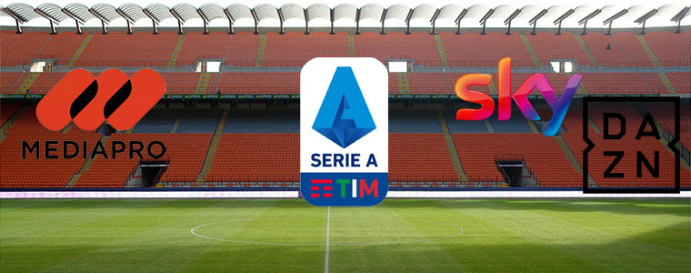Serie A Mediapro Sky DAZN logo