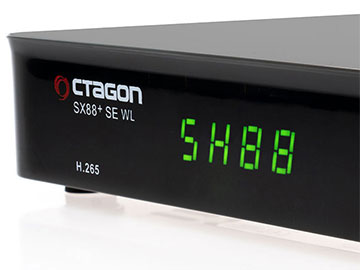 Nowy Octagon SX88+ SE WL H.265 HD S2 + IP z wbudowanym Wi-Fi 