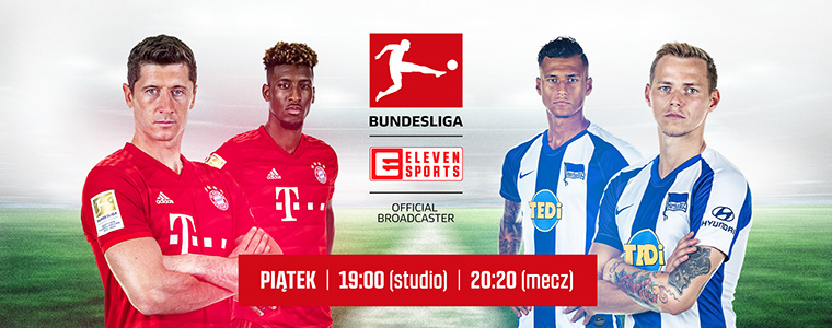 Bayern Monachium Hertha BSC Eleven Sports Bundesliga Facebook