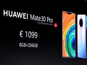 Huawei pokazał smartfona Mate 30 Pro [wideo]