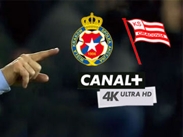 Derby krakowa Wisła Kraków Canal+ 4K ultra HD Ekstraklasa