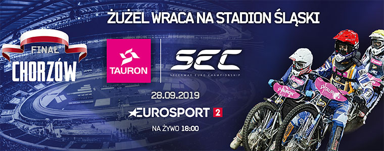 Stadion Śląski Wielki finał SEC Chorzów na Eurosporcie
