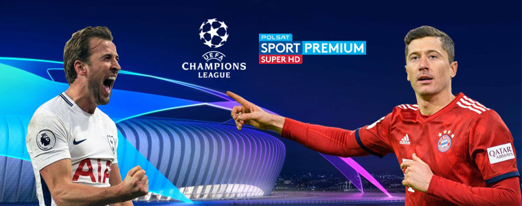 Liga Mistrzów UEFA Robert Lewandowski Harry Kane Tottenham Hotspur Polsat Sport Premium