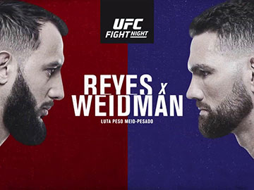 UFC w Bostonie: Reyes - Weidman