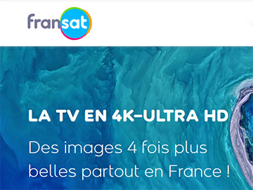 Fransat: kanały 4K na nowym tp.