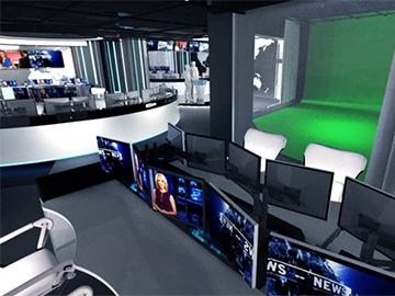Nowy newsroom dla TVP Info w budowie