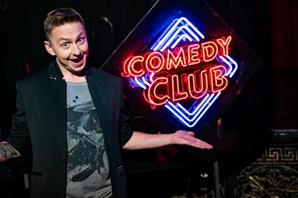 Michał Pałubski w programie „Comedy Club”, foto: Paramount Global