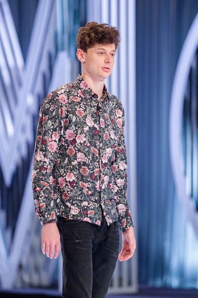 Dawid Woskanian w programie „Top model”, foto: TVN Discovery