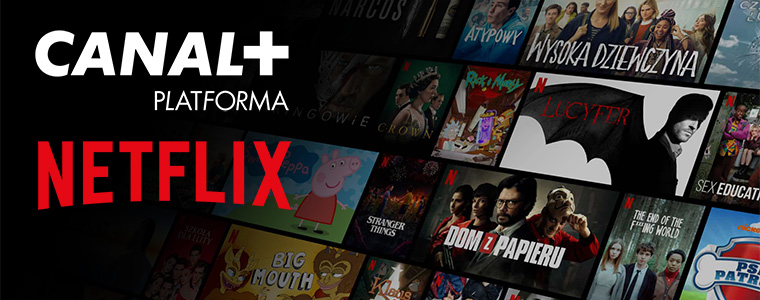 Platforma Canal+ Netflix