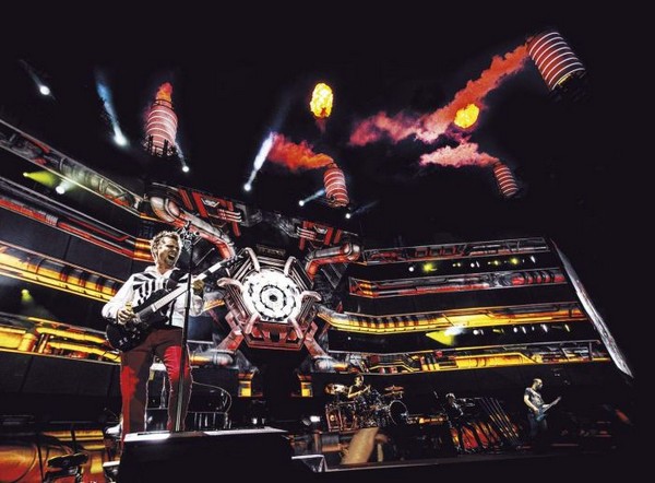 Zespół Muse na koncercie w Rzymie, foto: TVP