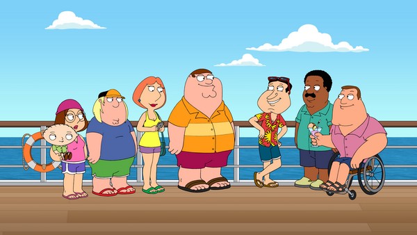 Bohaterowie serialu animowanego „Family Guy: Głowa rodziny”, foto: TCFFC