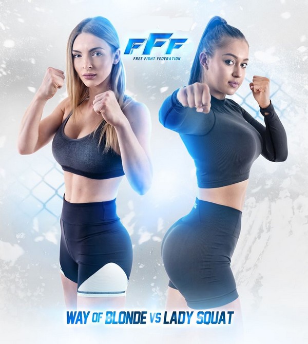 Podczas gali Free Fight Federation 2 (FFF2) w Zielonej Górze walczyć będą Karolina Brzuszczyńska „Way of Blonde” i Patrycja Zahorska „Lady Squat”, foto: Free Fight Federation