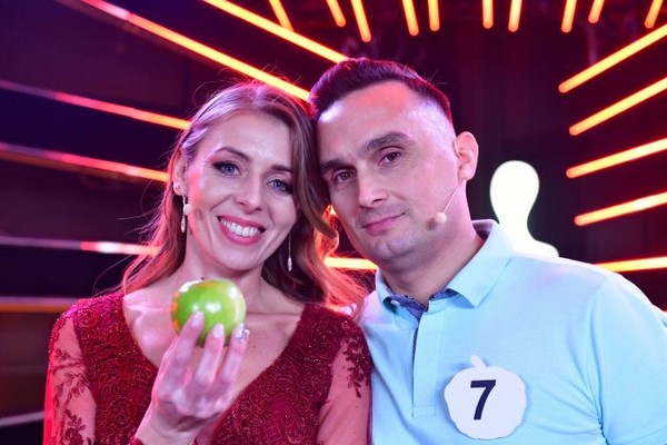 Katarzyna Fabiańska i Krzysztof Fabiański w programie „Czar par”, foto: TVP