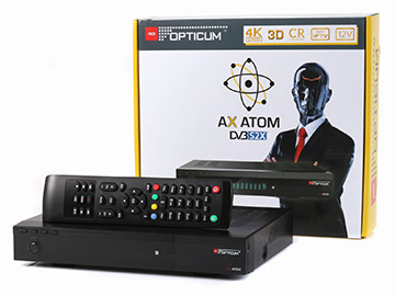 Opticum Red AX Atom - odbiornik satelitarny 4K DVB-S2X