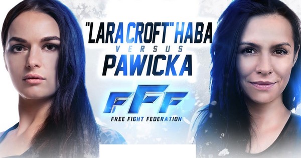 Podczas gali Free Fight Federation 2 (FFF2) w Zielonej Górze walczyć będą Justyna Haba „Lara Croft” i Klaudia Pawicka, foto: Free Fight Federation
