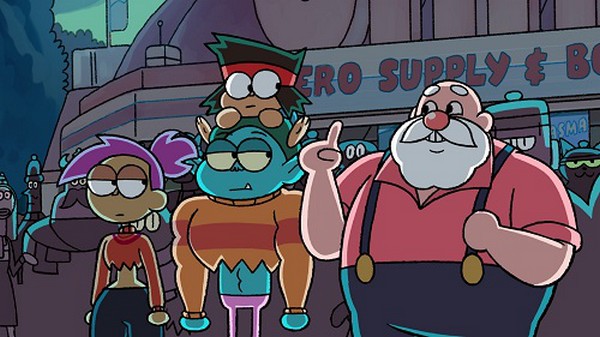 Bohaterowie serialu animowanego „OK K.O.! Po prostu walcz”, foto: WarnerMedia