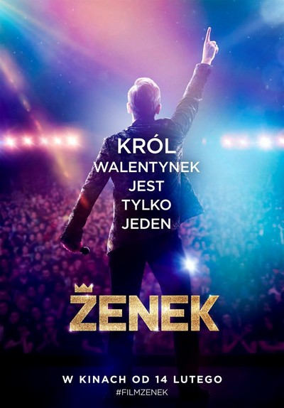 Krzysztof Czeczot na plakacie promującym kinową emisję filmu „Zenek”, foto: TVP