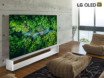 LG z nową linią telewizorów Real 8K TV