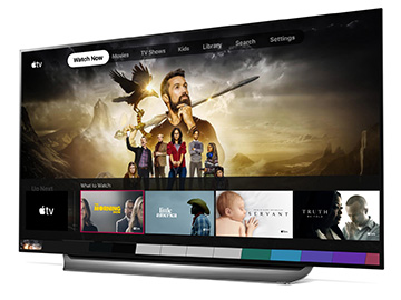 Aplikacja Apple TV i usługa Apple TV+ na telewizorach LG