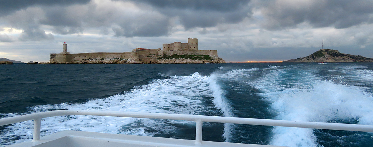 Marsylia: Archipelag Frioul z dawnymi fortyfikacjami