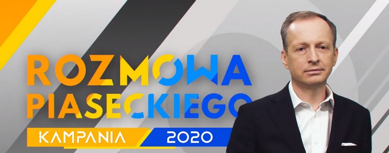 TVN24 TVN 24 „Rozmowa Piaseckiego - kampania 2020” Konrad Piasecki