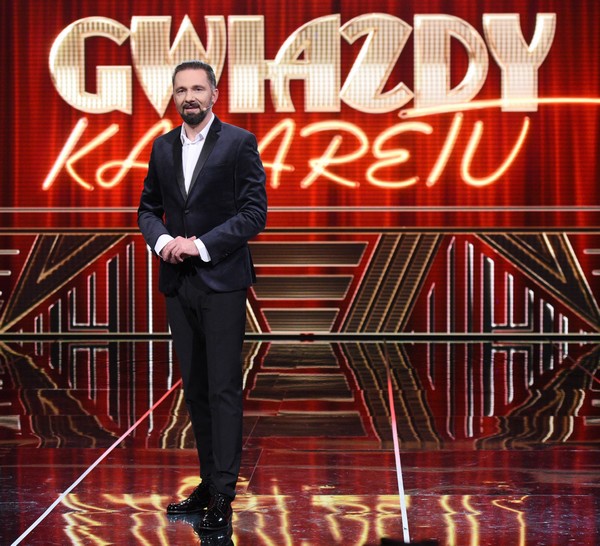Robert Korólczyk w programie „Gwiazdy kabaretu”, foto: Cyfrowy Polsat