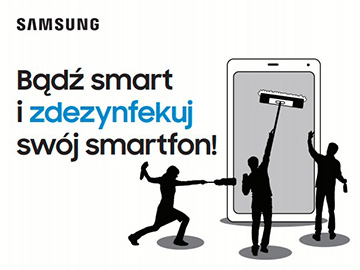 Samsung bezpłatnie dezynfekuje smartfony