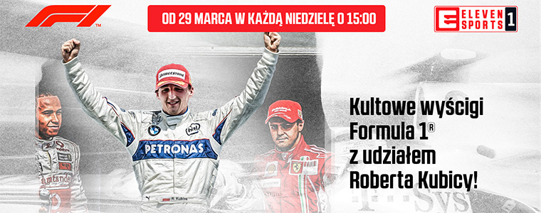 Robert Kubica F1 Formuła 1 Eleven Sports
