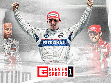 Wyścigi F1 z Robertem Kubicą z lat 2006-2010 na Eleven Sports