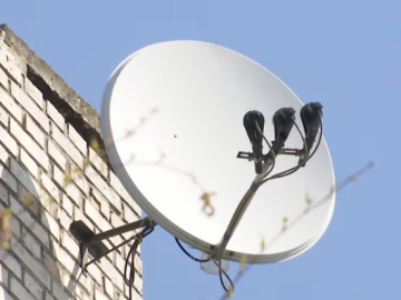 Ukraińcy nie mogą pozbywać się anten satelitarnych