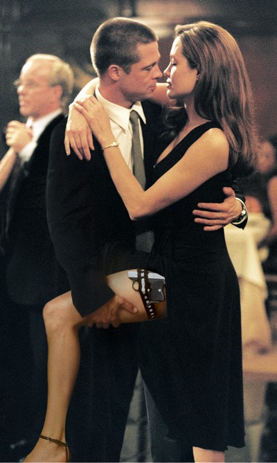 Brad Pitt i Angelina Jolie w filmie „Pan i pani Smith”, foto: Stephen Vaughn/SMPSP/New Regency Pictures/Twentieth Century Fox Film Corp./Photofest
