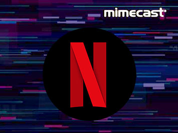 Mimecast Netflix logo piractwo haker 360pxjpg