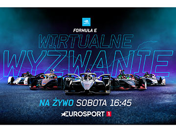 Wirtualne wyścigi Formuły E i Indycar na żywo w Eurosporcie 1