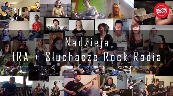 Kolejny klip Rock Radia i słuchaczy stacji - nowa wersja „Nadziei” zespołu Ira, foto: Kinga Mędrzycka/Agora