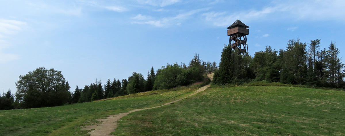 Lubań - wieża widokowa na Lubaniu